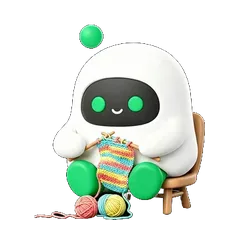 Boopy making something by hand