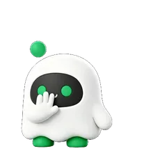 Boopy shaking its head no