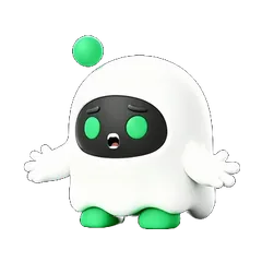 Boopy reacting in alarm